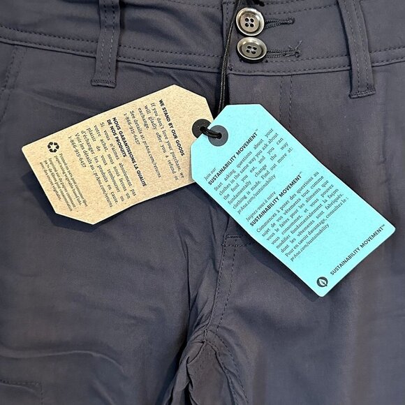 NWT Prana Halle Pant Tall Inseam in Coal - Size 4 - Picture 3 of 13